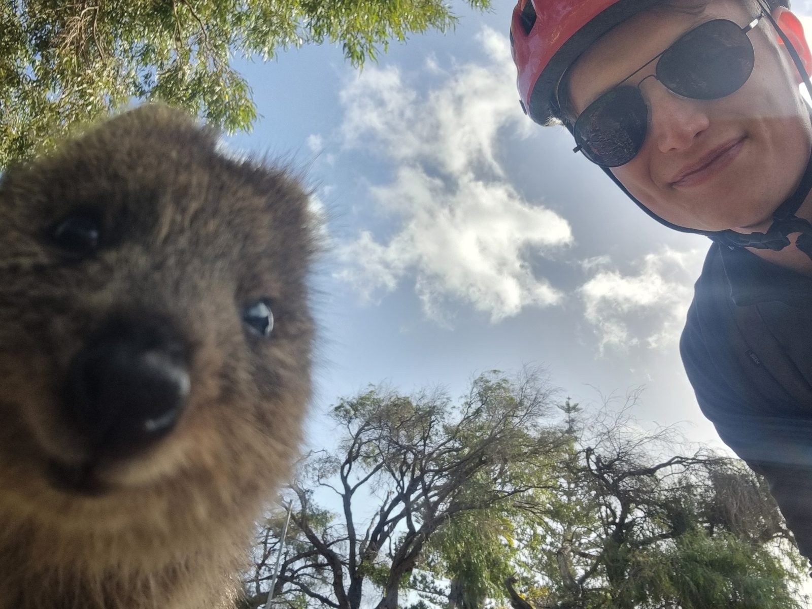 Tom Lovelock during fieldwork in Western Australia